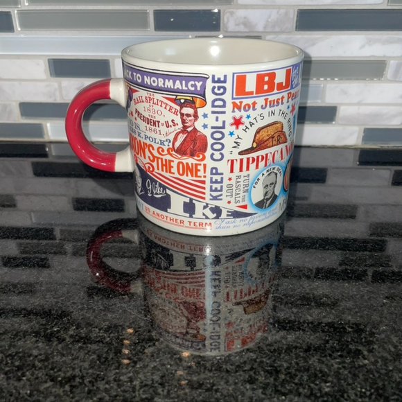 Presidential Political Writing Mug - Picture 2 of 6